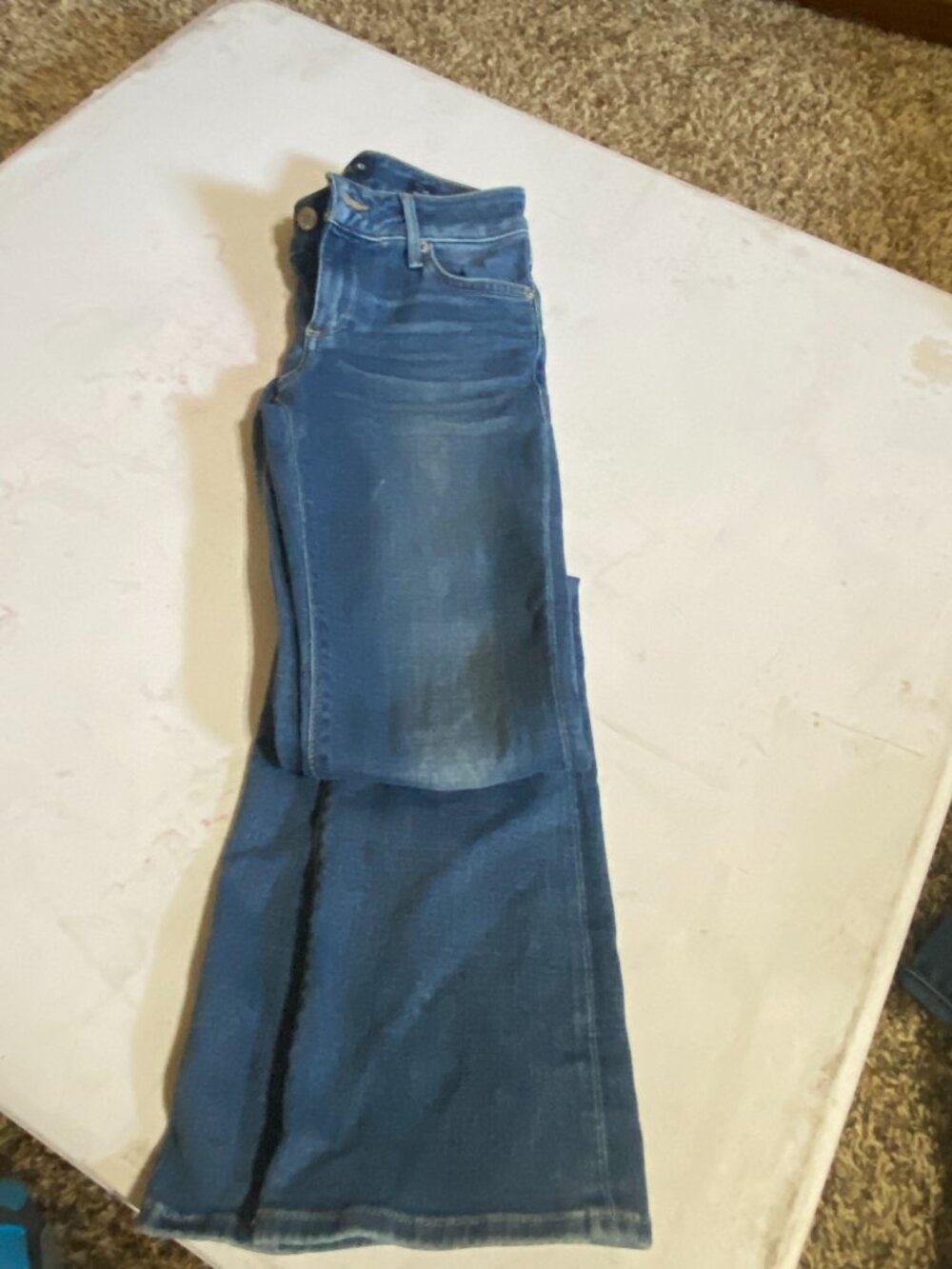 Lucky Brand Mid Rise Straight Bootcut Jeans Medium Wash Size 00/24